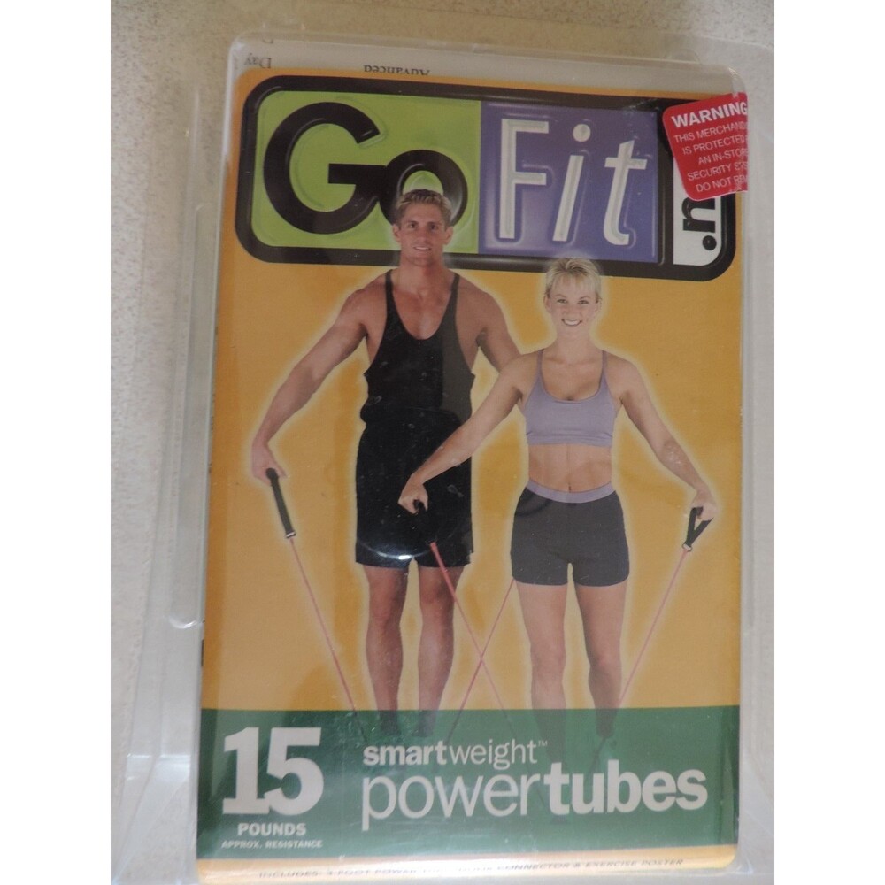 Go Fit Resistance Power Tube Band, 15 Pounds by GoFit